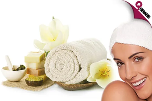 For QR120 Enjoy a Royal Moroccan Bath, Jacuzzi Time & a Blow Dry OR for QR500 Receive a Keratin Hair Cure with Gold & Honey! (QR650/QR1500 Value)